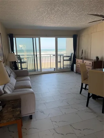 Living area with new couch