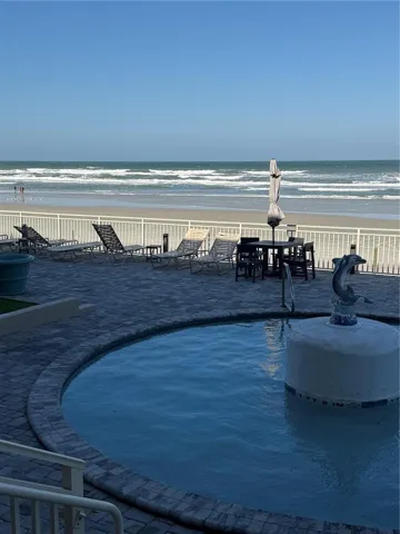 Beautiful pool area