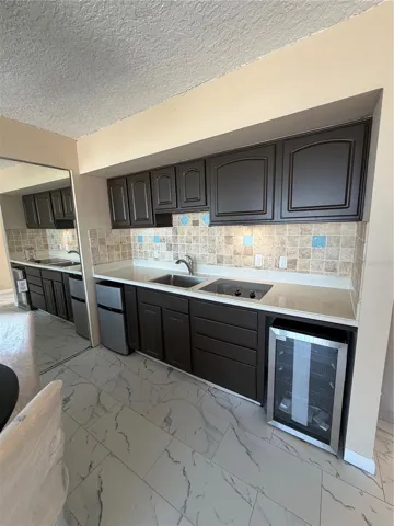 Kitchen with storage