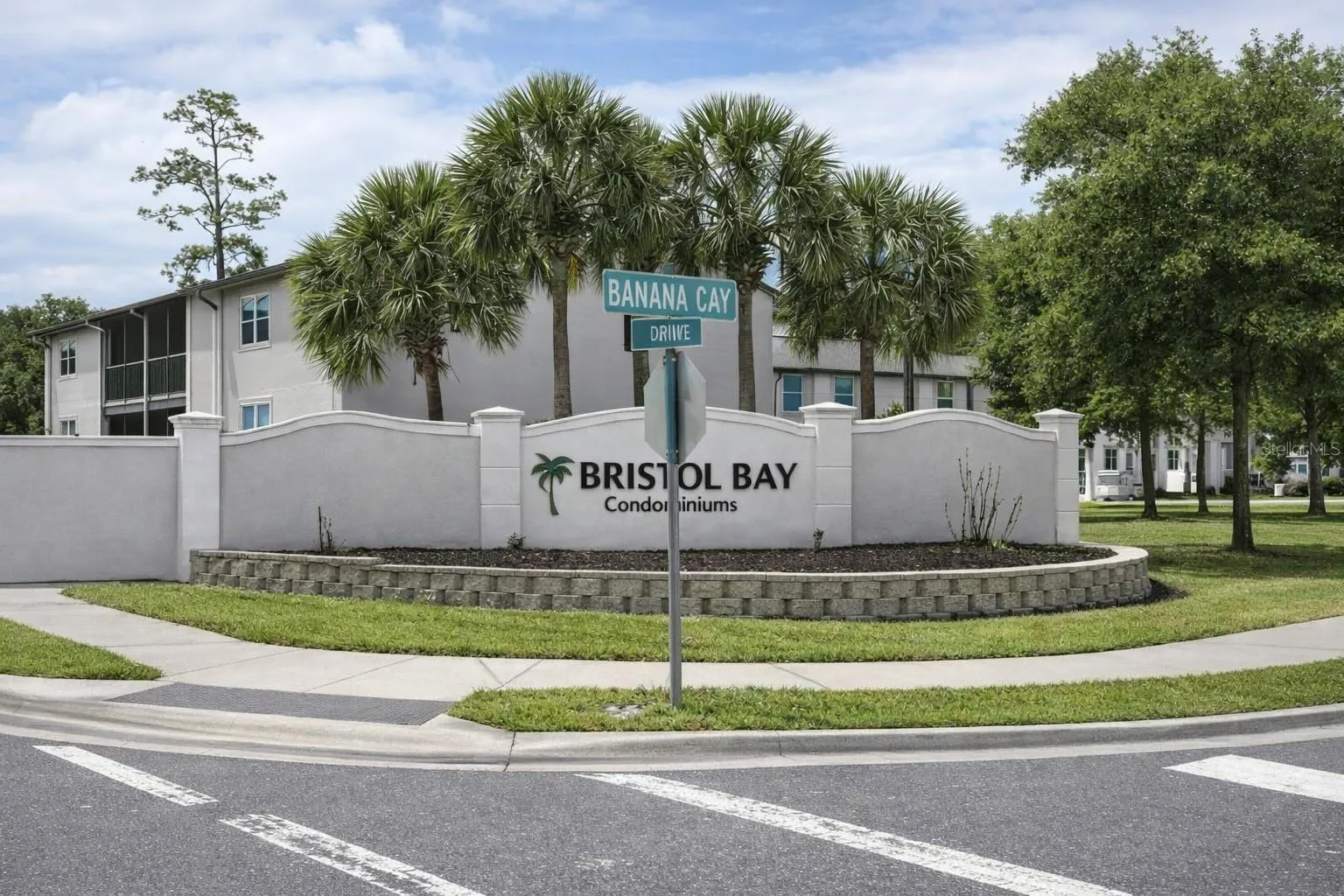 Bristol Bay Condominiums Well-Maintained Community Entry