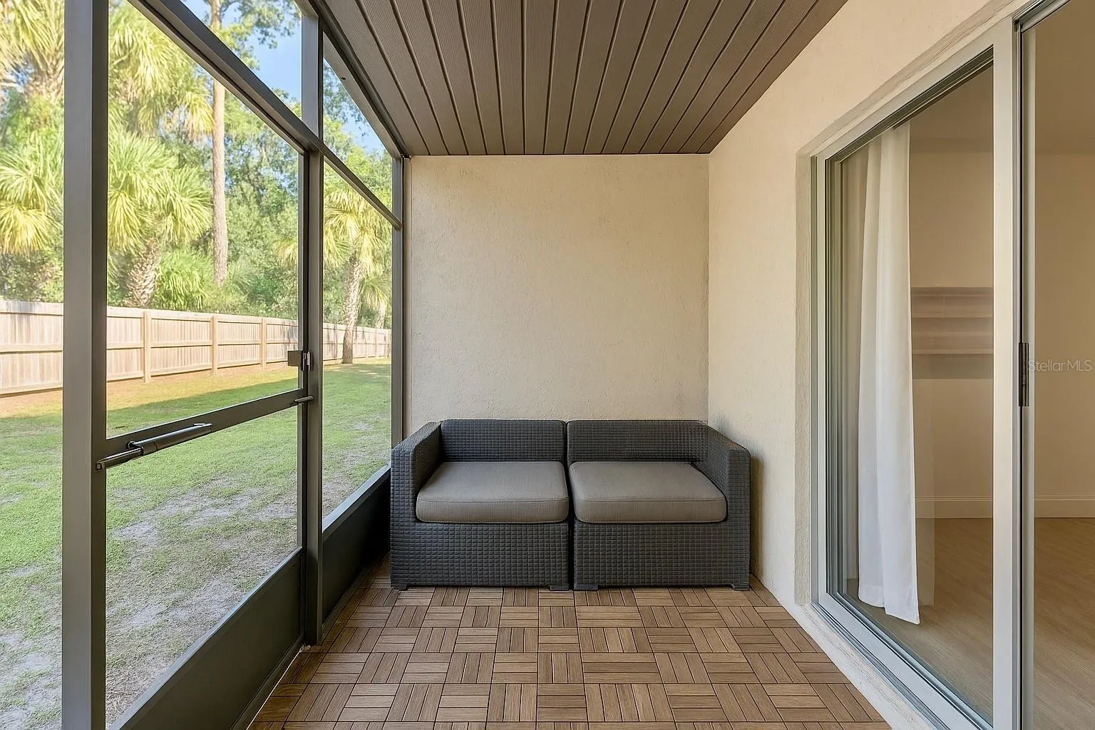 Private patio area for outdoor relaxation