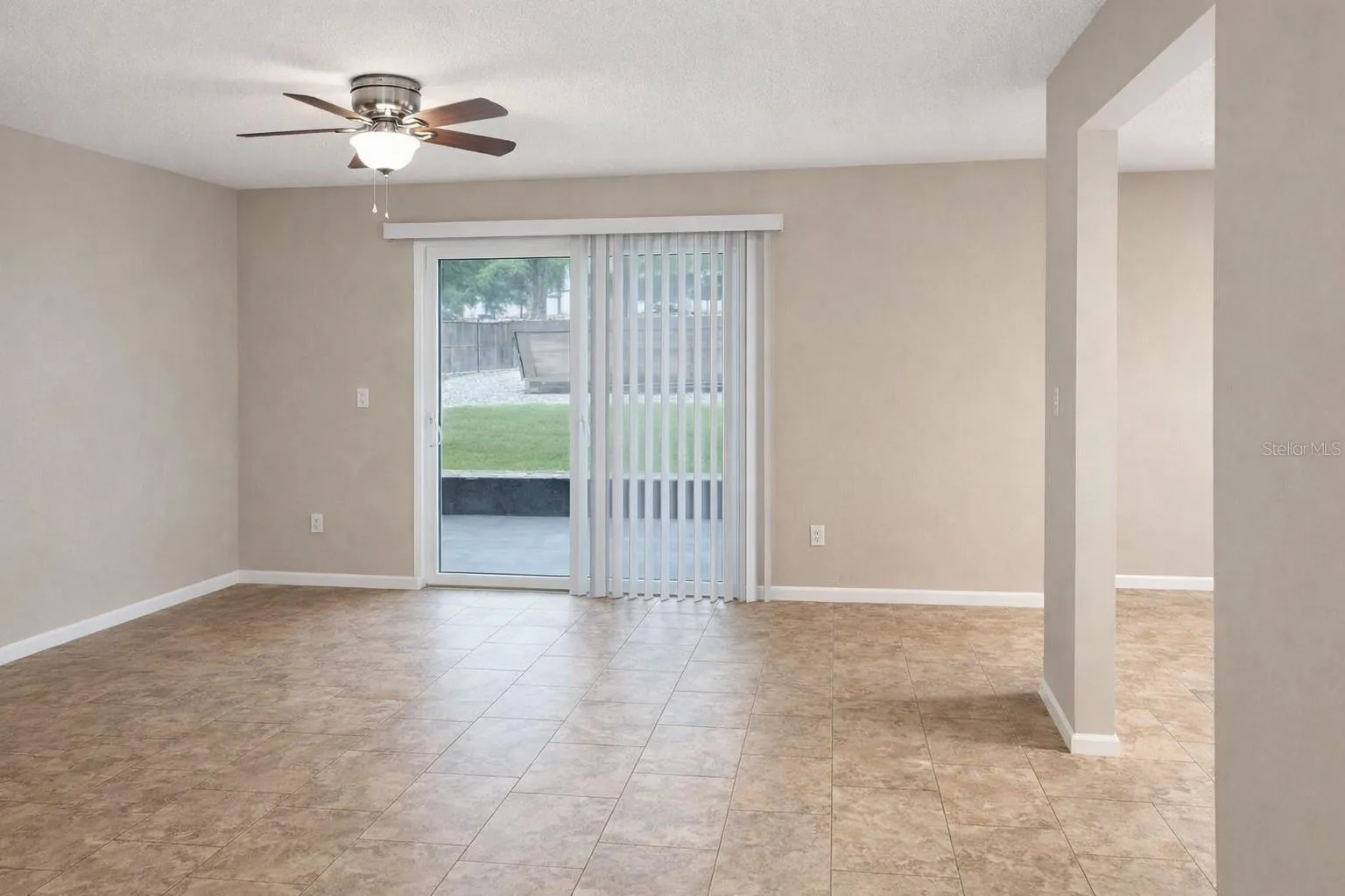 Fully renovated interior with fresh finishes