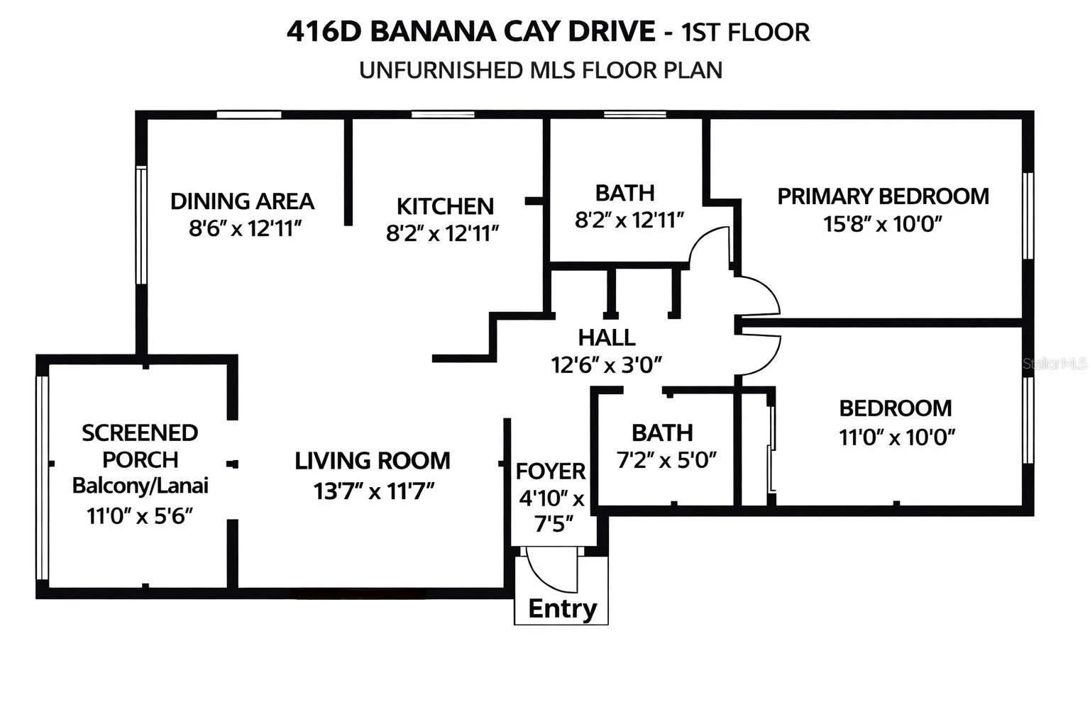 Detailed floor plan showcasing the home’s spacious layout