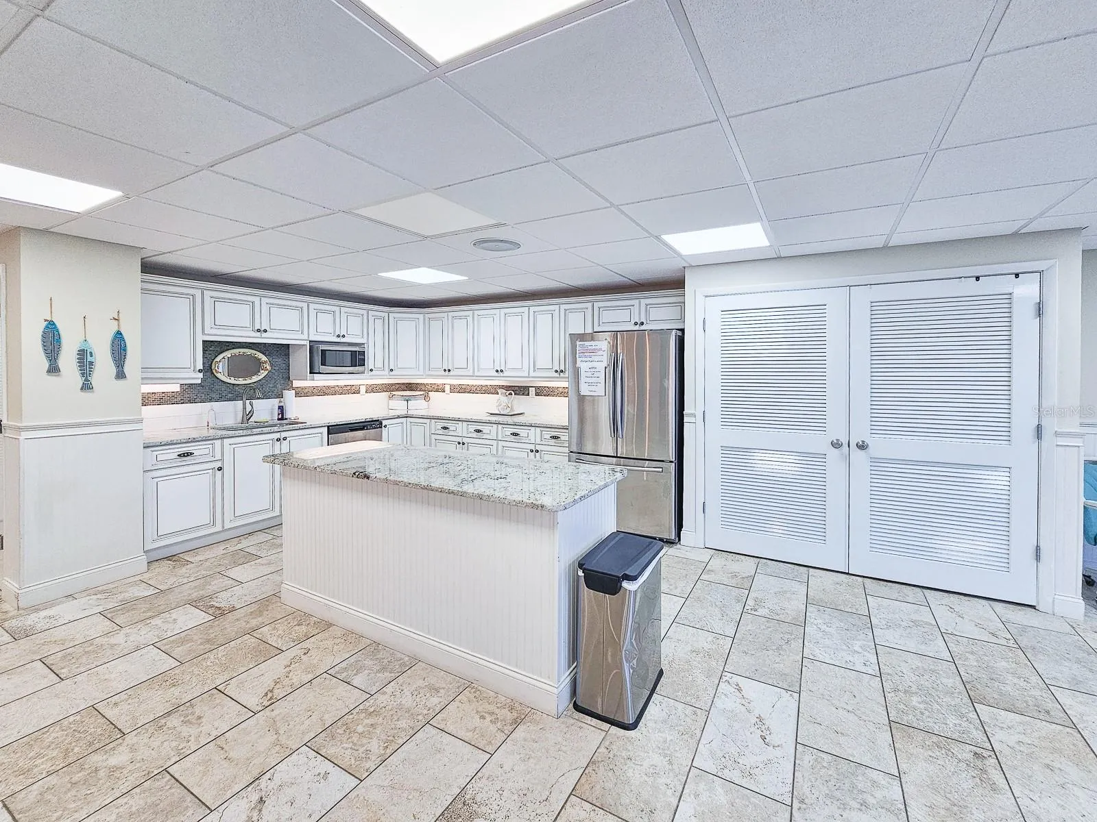 Fully stocked kitchen