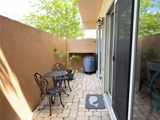 Back patio