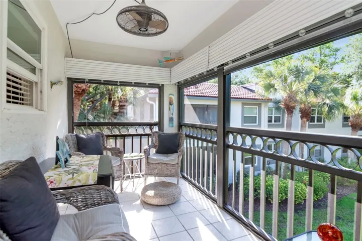 Screened porch
