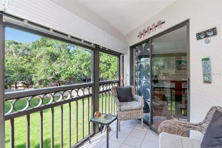 Screened porch