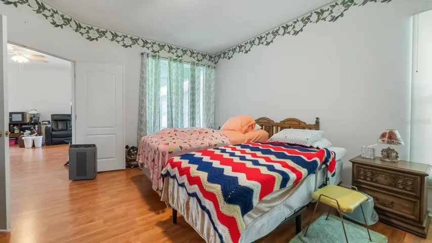 Primary Bedroom With Walk in Closet