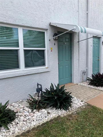 Entry from covered carport