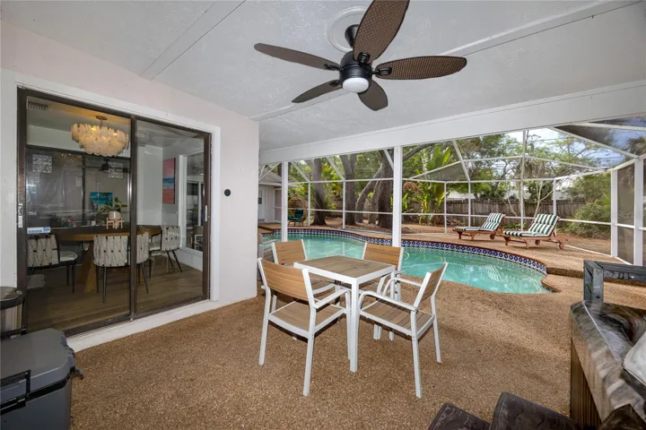 Lots of covered space to entertain!
