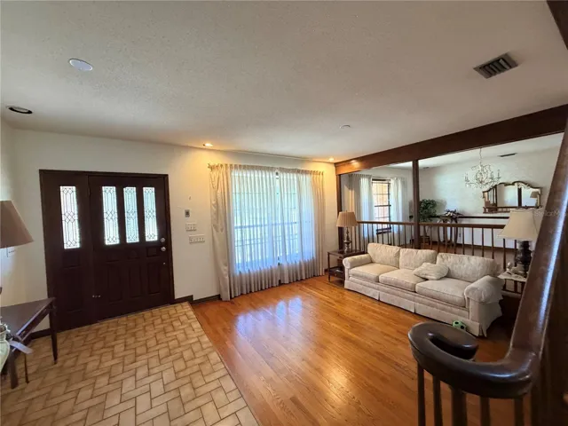 facing front door