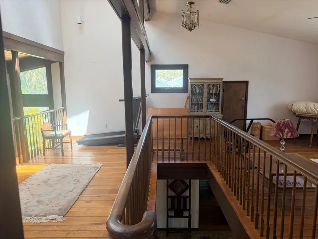 beautiful floors and wood work