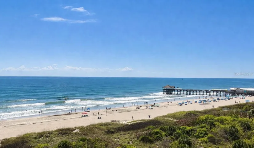 view from the balcony