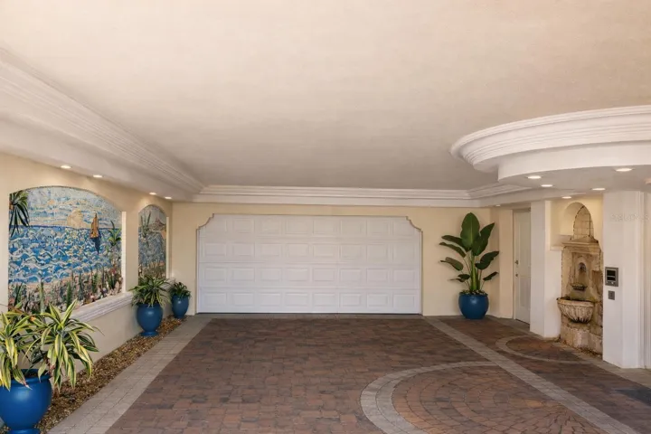 Garage entrance