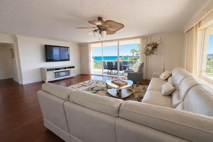 view from the living room