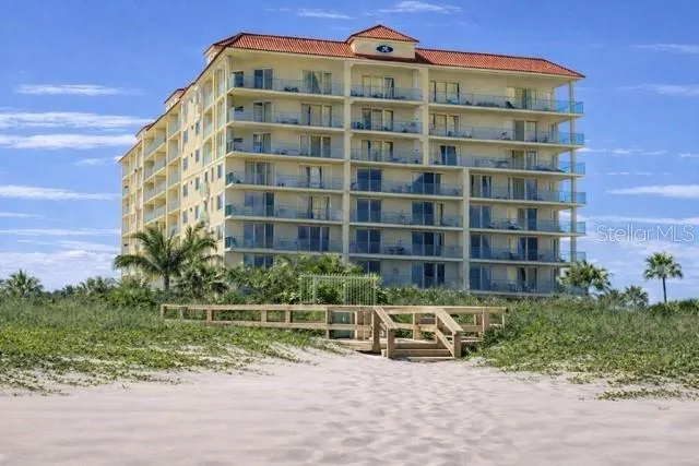 Building from the beach