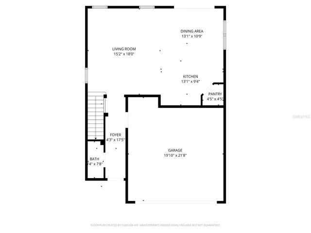 Floor plan first floor