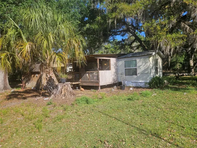 Front View of Manufactured Home