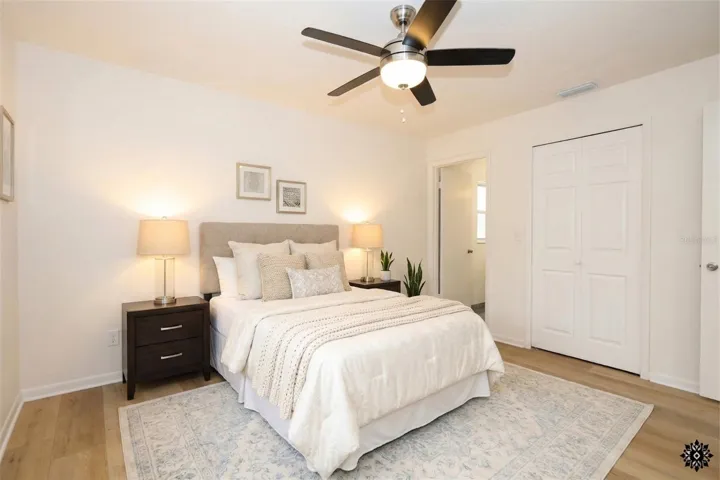 Staged Master Bedroom