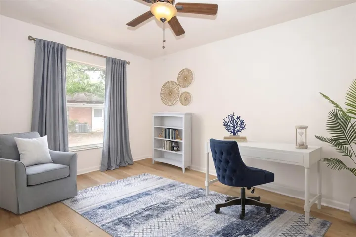 Virtually Staged Bedroom