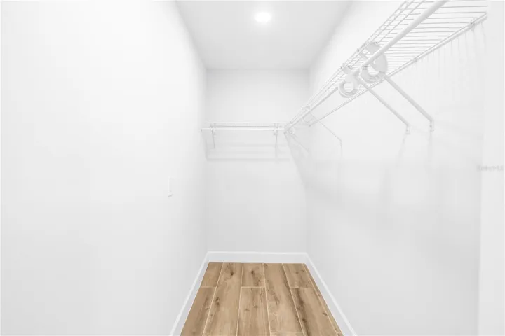 Primary closet