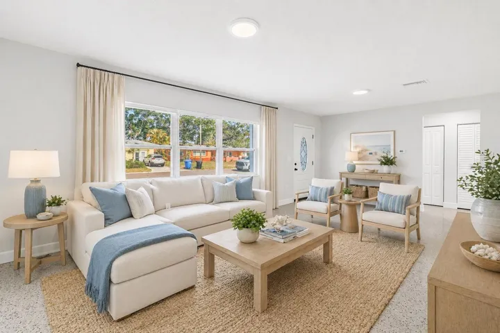 Living Room - staged