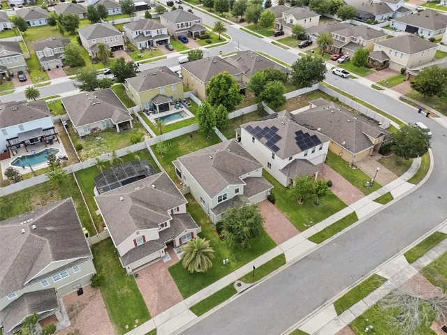 Aerial View of the House