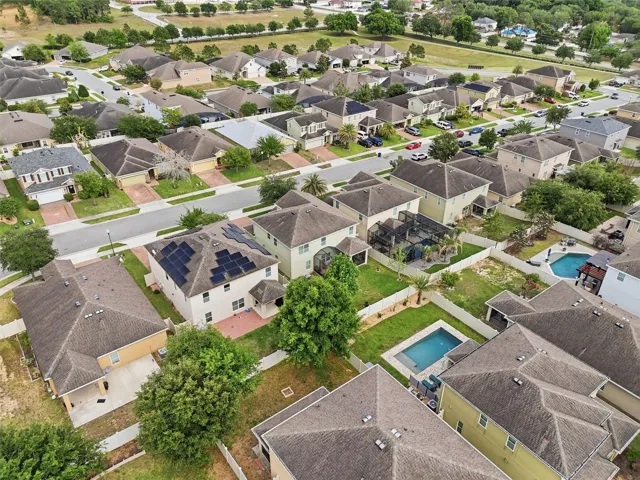 Aerial Rear View of the Property