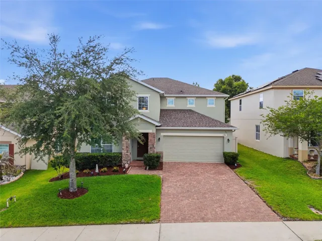 Aerial Front View of the House