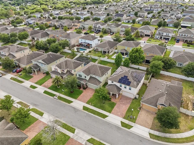Aerial View of the House