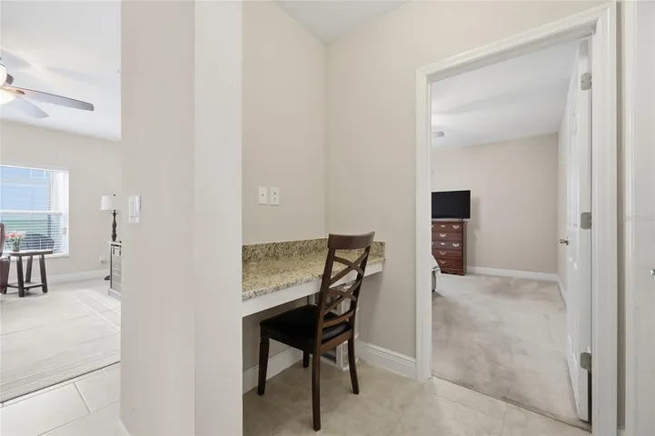 Desk Area off the In Law Suite