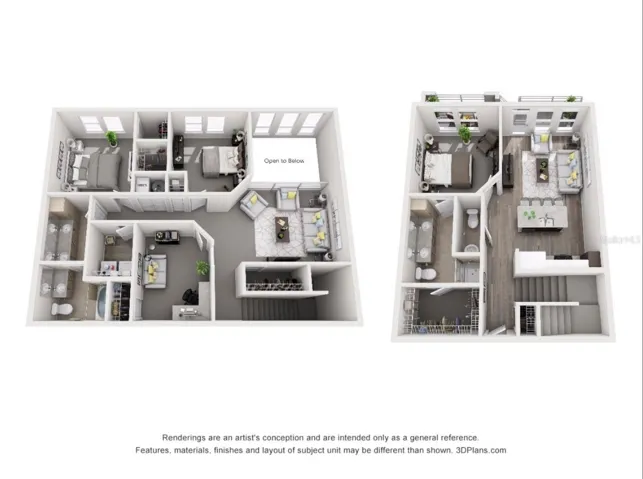 Floor Plan - Both Levels