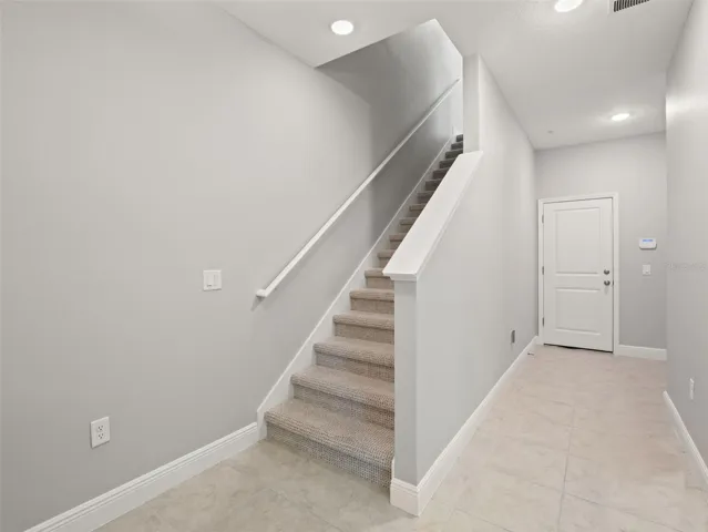 Foyer and Entry to Garage