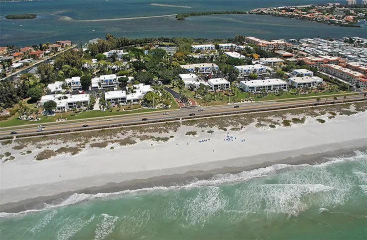 View of property from the Gulf