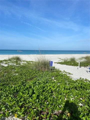 Private beach entrance