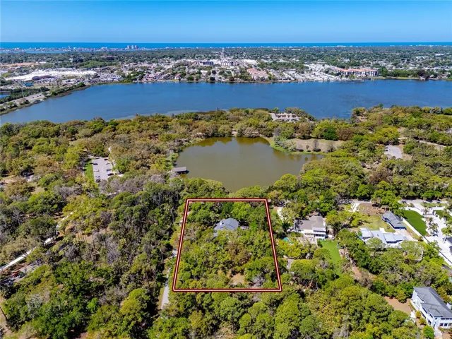 combined property lines if purchased