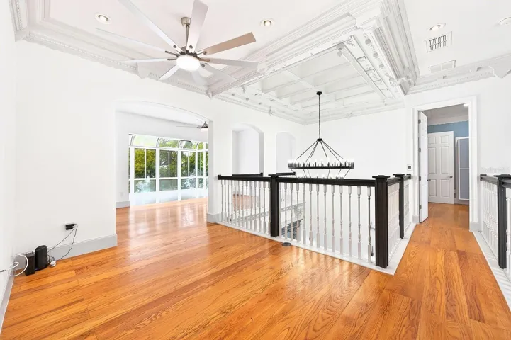 Second floor landing.