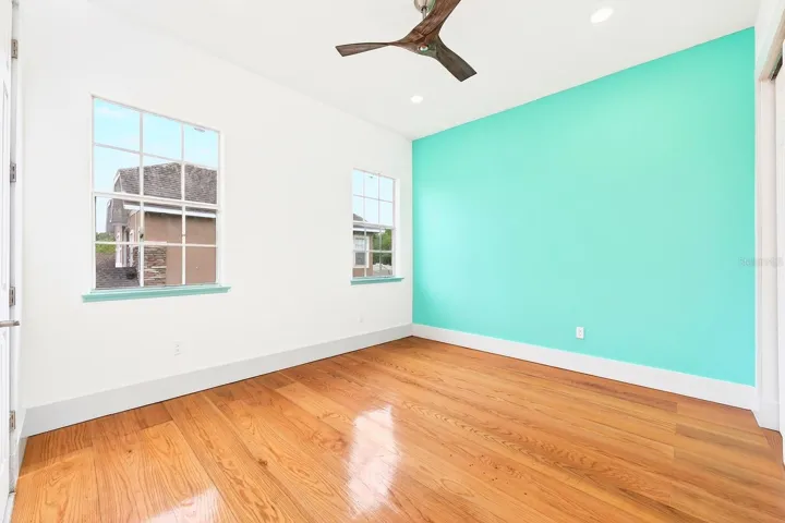 Second floor guest bedroom.
