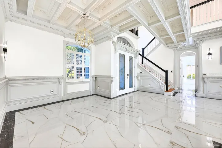Formal dining, foyer.