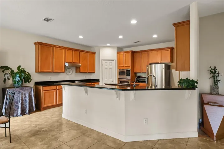 Kitchen from family room