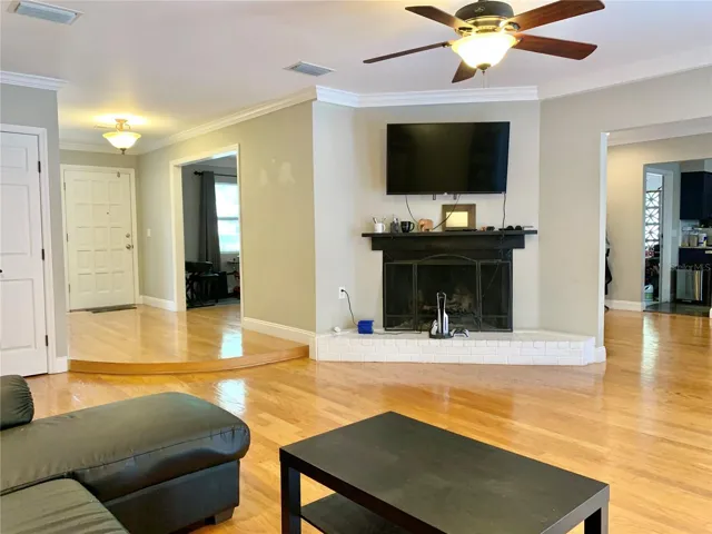 Fireplace in Family Room