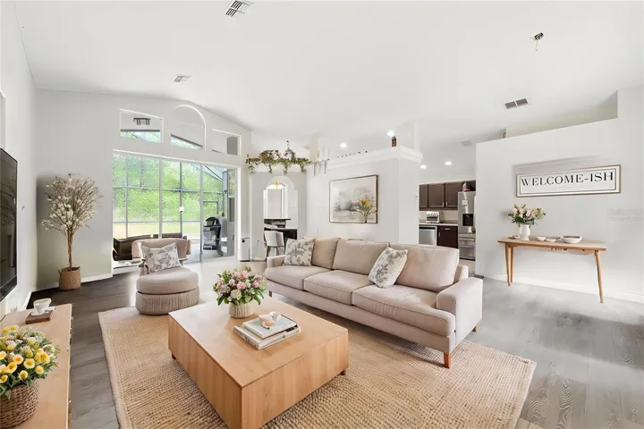 Living Room Virtually Staged