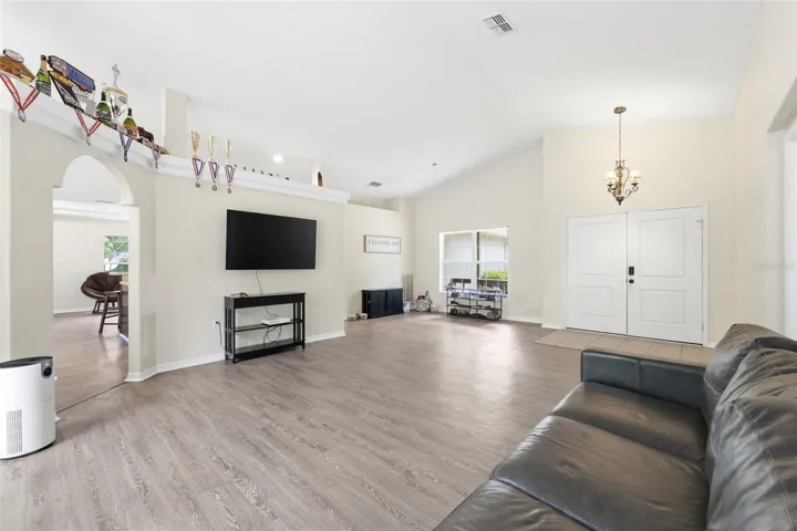 Living Room and Dining Area