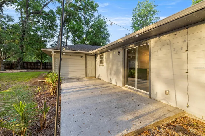 Large Back Patio