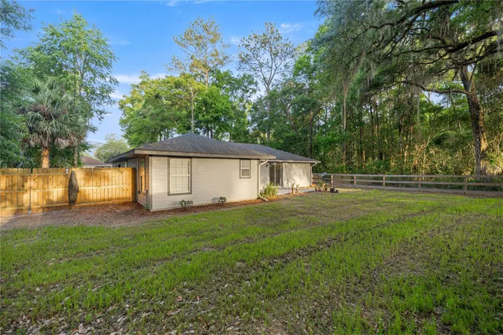 Oversized Fenced Backyard