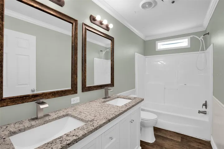 HALL BATH DOUBLE VANITY