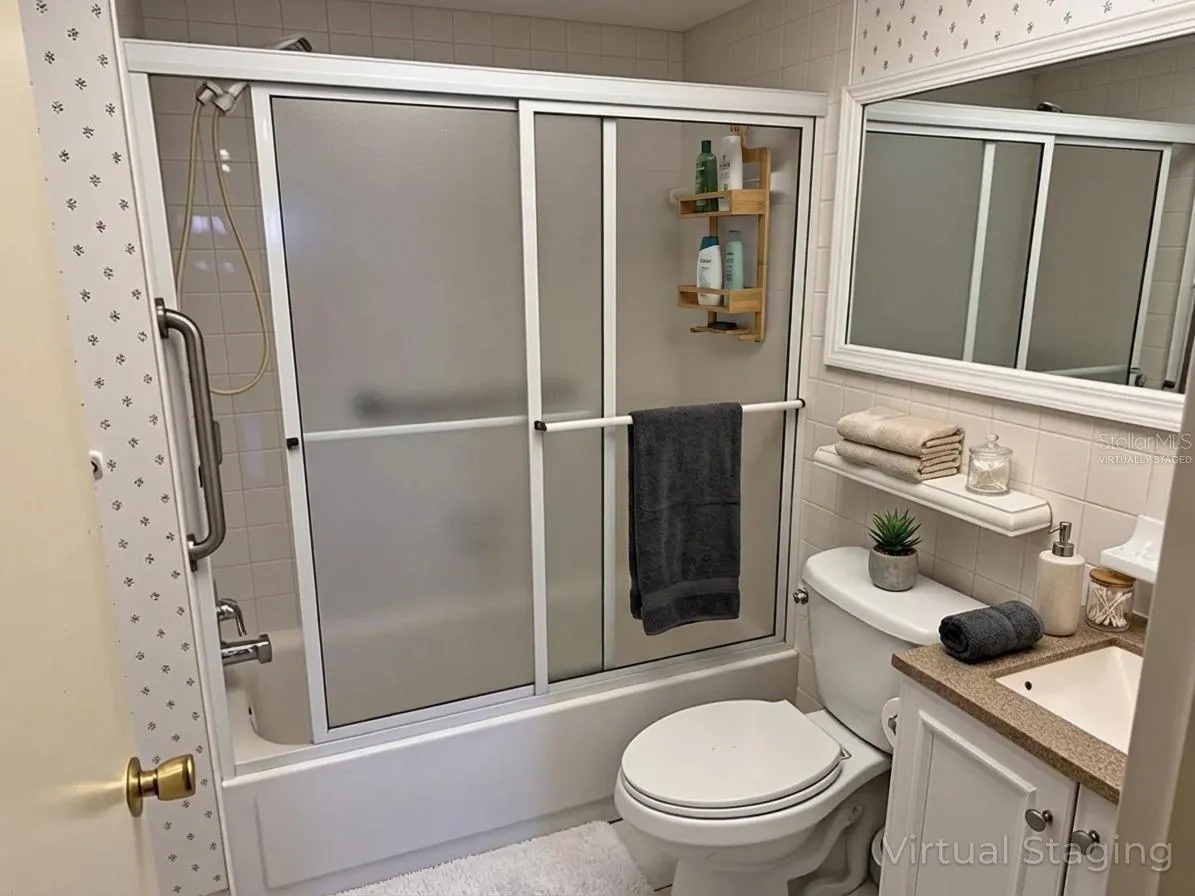 Virtually Staged Bath