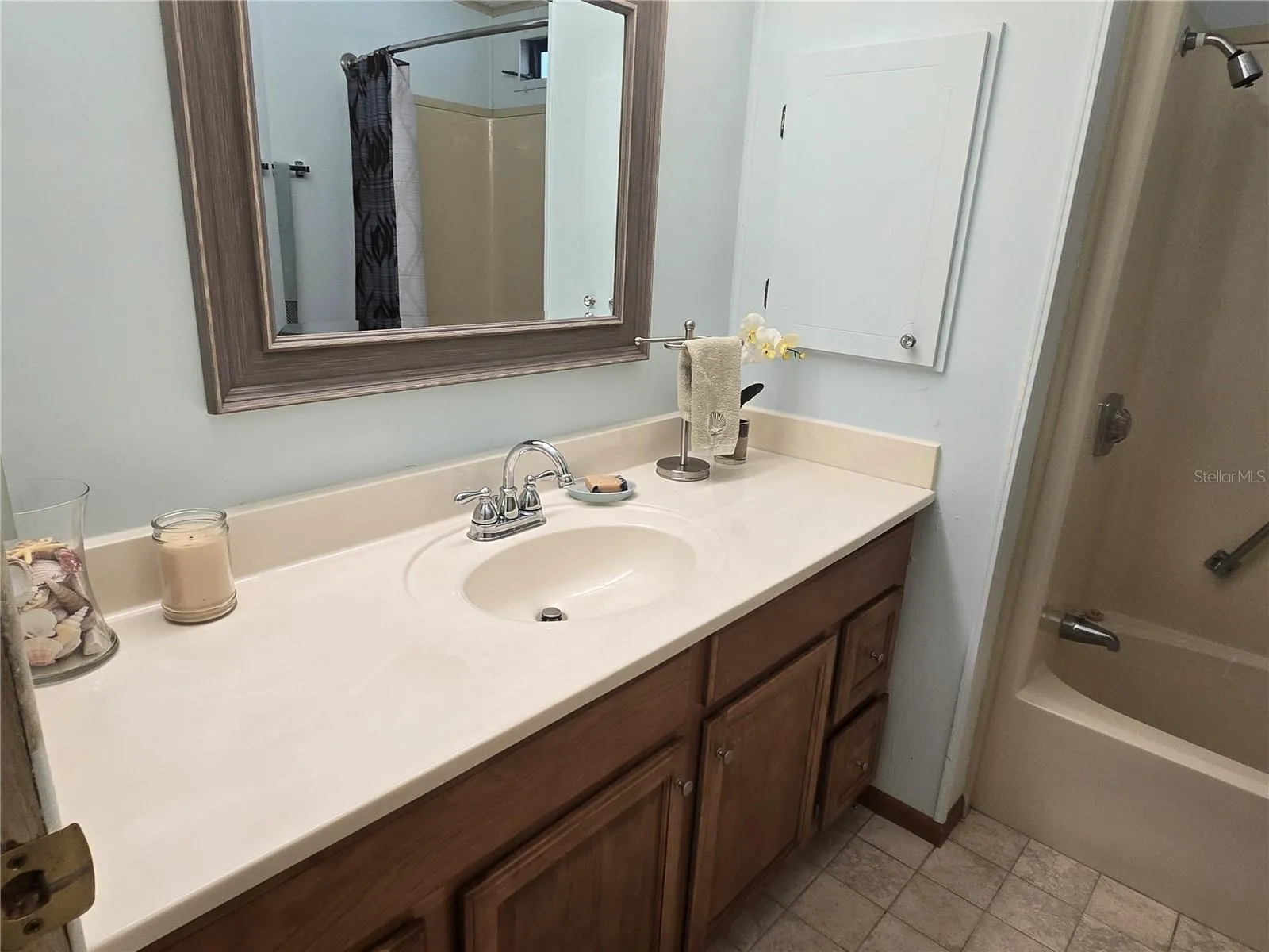 Guest Bathroom with large vanity