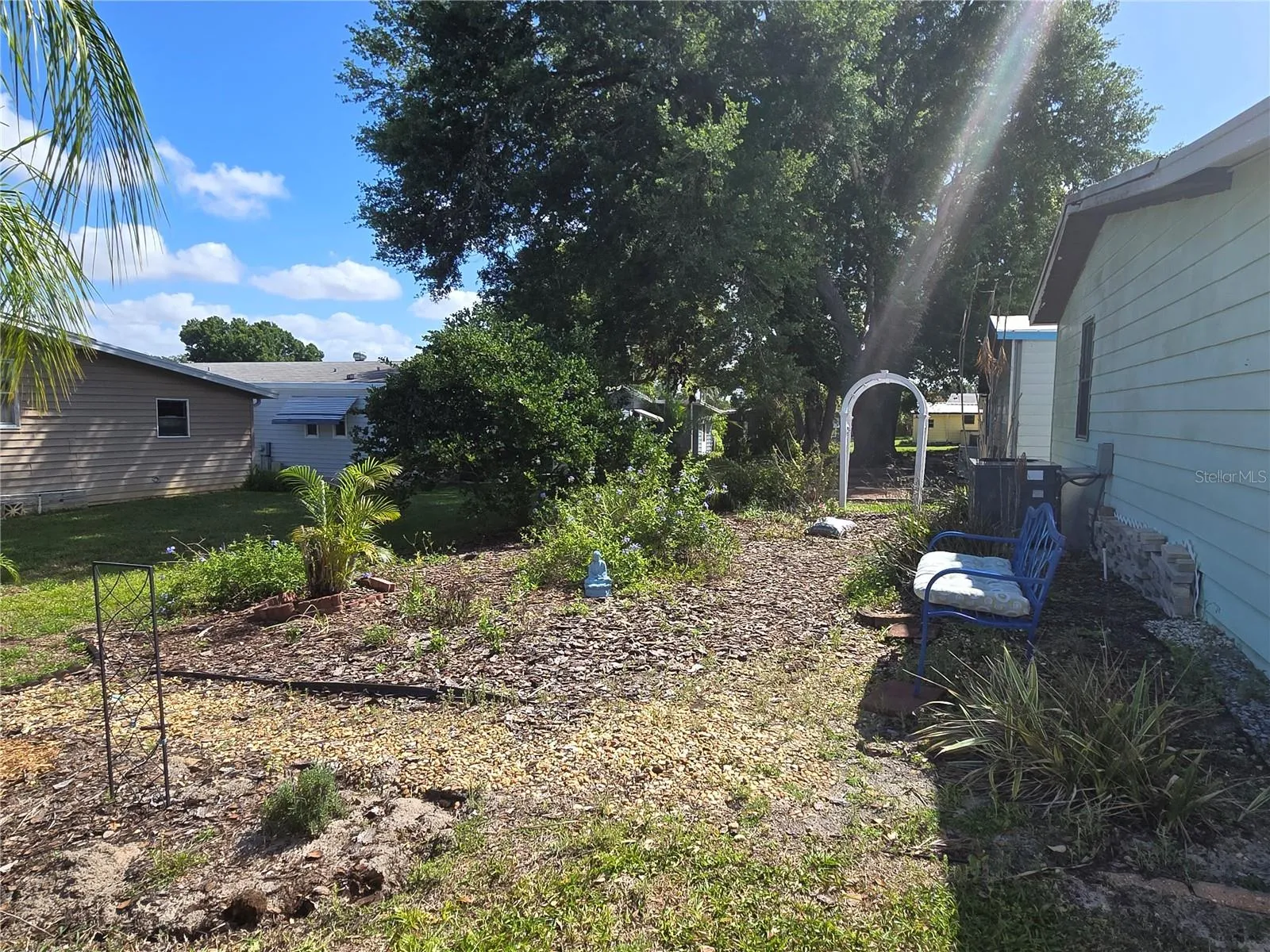Backyard is another beautiful garden
