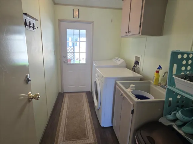 Laundry Room has utility sink